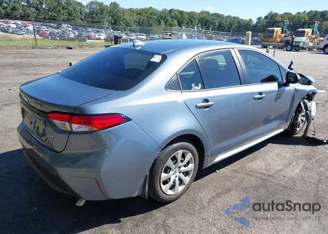 2025 Toyota Corolla Le z USA, uszkodzony, nr VIN 5YFB4MDE1SP355262